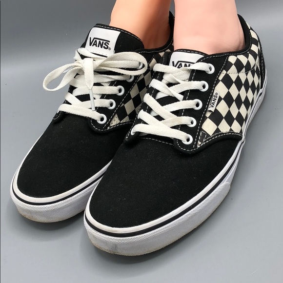 vans check lace